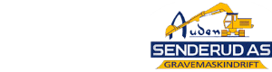 Logoen til Auden Senderud Gravemaskindrift AS