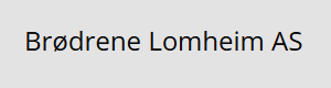 Logoen til Brødrene Lomheim As