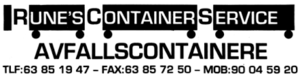 Logoen til Runes Containerservice AS