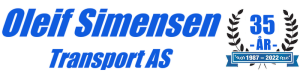 Logoen til Oleif Simensen Transport AS