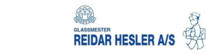 Logoen til Glassmester Reidar Hesler AS