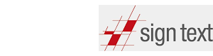 Logoen til Sign Text AS