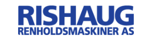 Logoen til Rishaug Renholdsmaskiner AS