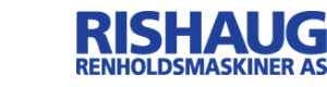 Logoen til Rishaug Renholdsmaskiner AS