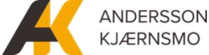 Logoen til Andersson & Kjærnsmo As