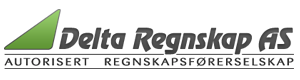 Logoen til Delta Regnskap AS