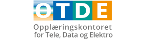 Logoen til Stiftelsen Otde (Opplæringskontoret For Tele, Data Og Elektro)
