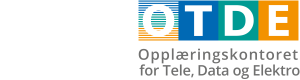 Logoen til Stiftelsen Otde (Opplæringskontoret For Tele, Data Og Elektro)