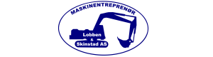 Logoen til Maskinentreprenør Lobben & Skinstad AS 