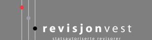 Logoen til Revisjon Vest AS