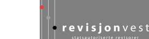 Logoen til Revisjon Vest AS