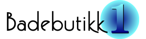 Logoen til Badebutikk1 AS
