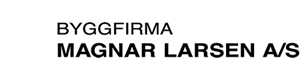 Logoen til Byggfirma Magnar Larsen AS