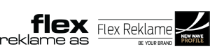 Logoen til Flex Reklame AS