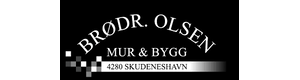 Logoen til Brødr Olsen Mur & Bygg As
