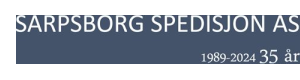 Logoen til Sarpsborg Spedisjon AS