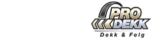 Logoen til Pro Dekk AS