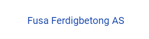 Logoen til Fusa Ferdigbetong AS