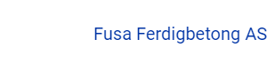 Logoen til Fusa Ferdigbetong AS