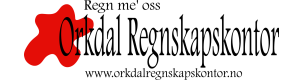 Logoen til Orkdal Regnskapskontor Sa