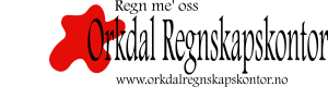 Logoen til Orkdal Regnskapskontor Sa