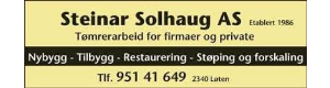 Logoen til Steinar Solhaug AS