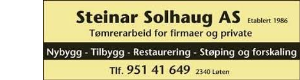 Logoen til Steinar Solhaug AS