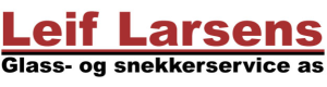 Logoen til Leif Larsen Glass & Snekkerservice As