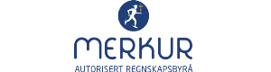 Logoen til Merkur Regnskap Sa