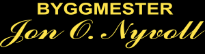 Logoen til Byggmester Jon O Nyvoll AS