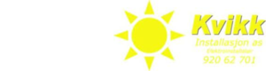 Logoen til Kvikk Installasjon AS